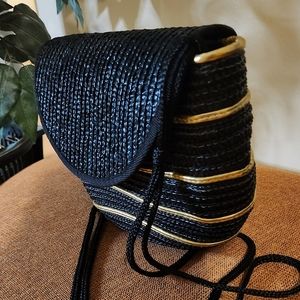 Boutique Weave Satchel Bag
